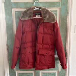Vintage tempco goose down quilted jacket